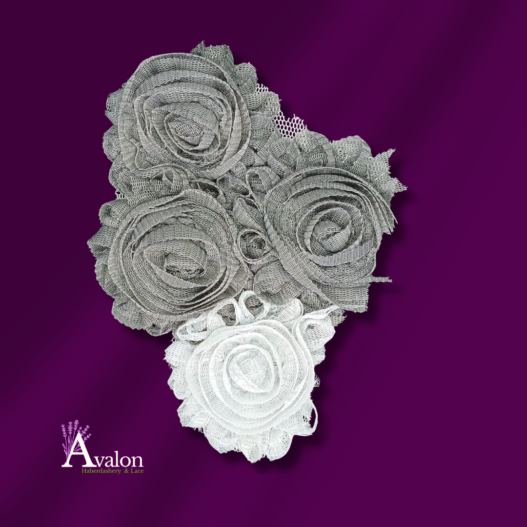 Assorted Floral appliques (small & medium)