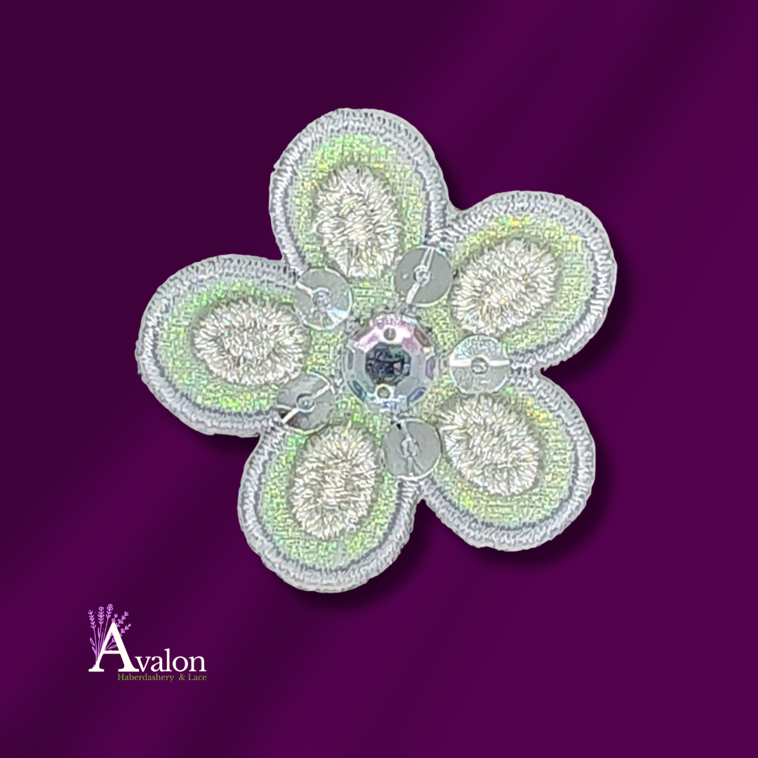 Assorted Floral appliques (small & medium)